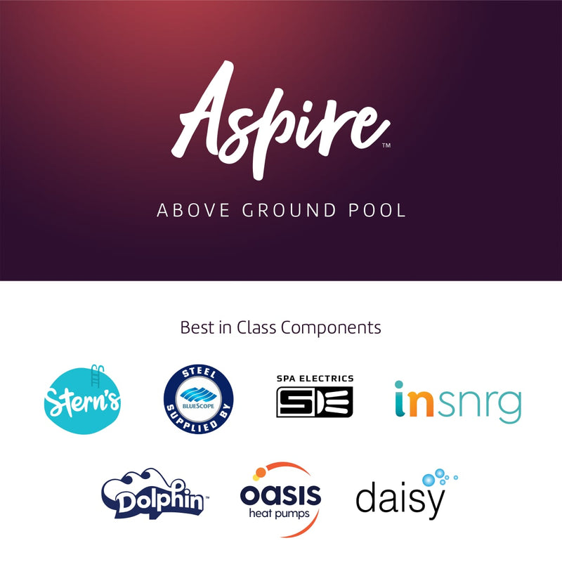 Aspire Above Ground Pool - Keyhole