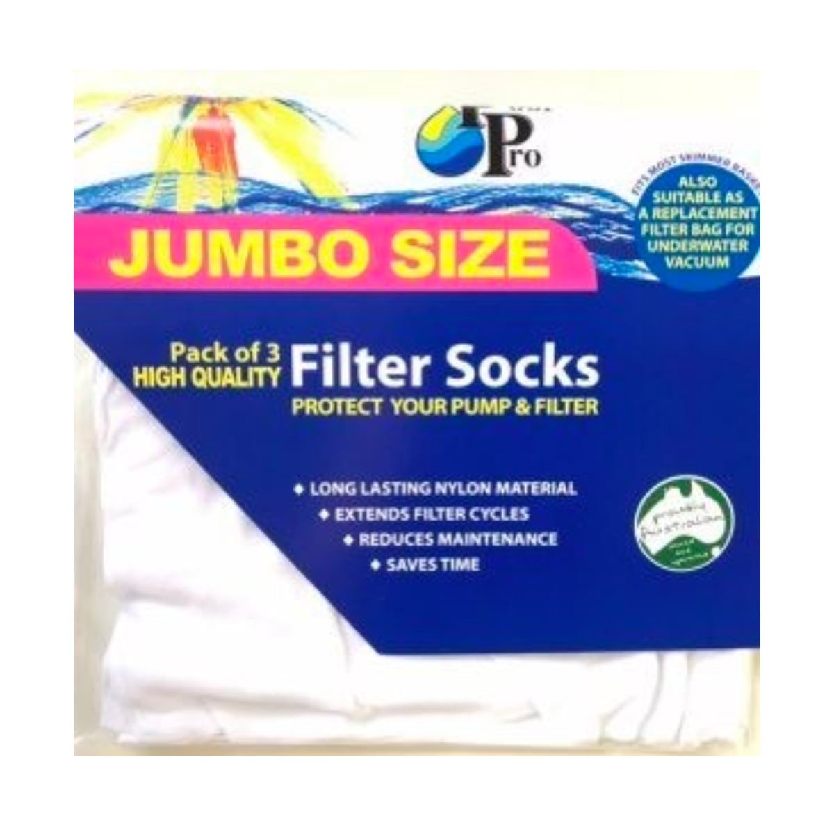 Filter Socks (3 Pack) King Size / Jumbo