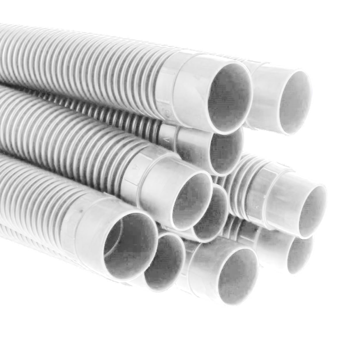 1m Pool Hose Length (White / 10 Pack)