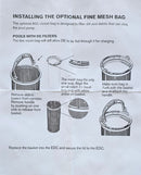 Paramount In-floor Fine Mesh Bag for Leaf Canisters (211-34)