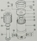 Davey - Cartridge Filter Lid Locking Ring Band Clamp (Easy Clear 2330)
