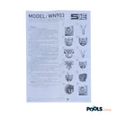 Spa Electric - WNRX / WN9RX LED Pool Light - Multi Plus Full Colour / Clear Rim  (WNRX L12 R1 CMP)