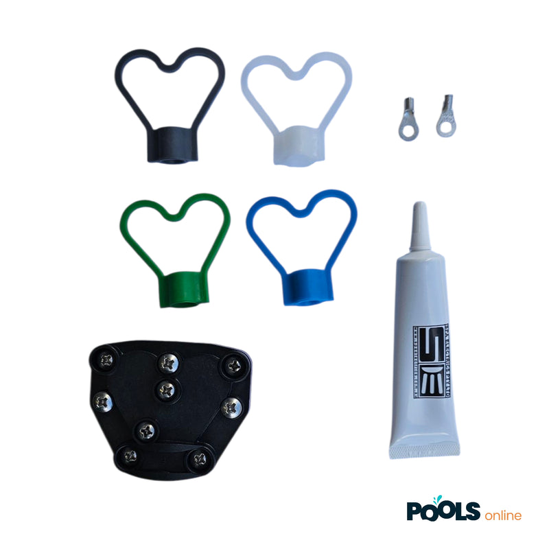 Spa Electric - WNRX / WN9RX LED Pool Light - Multi Plus Full Colour / Clear Rim  (WNRX L12 R1 CMP)