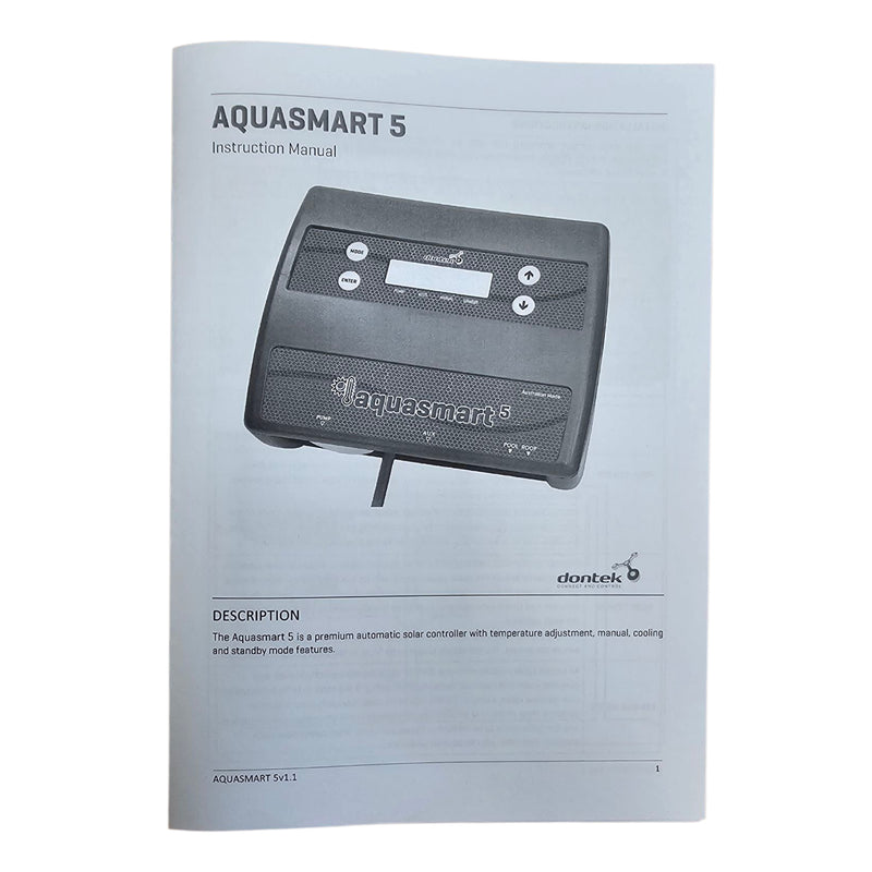 Dontek - Aquasmart 5 S - Solar Controller (1012101DT)