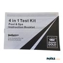4 in 1 Test Kit - for Pools and Spas