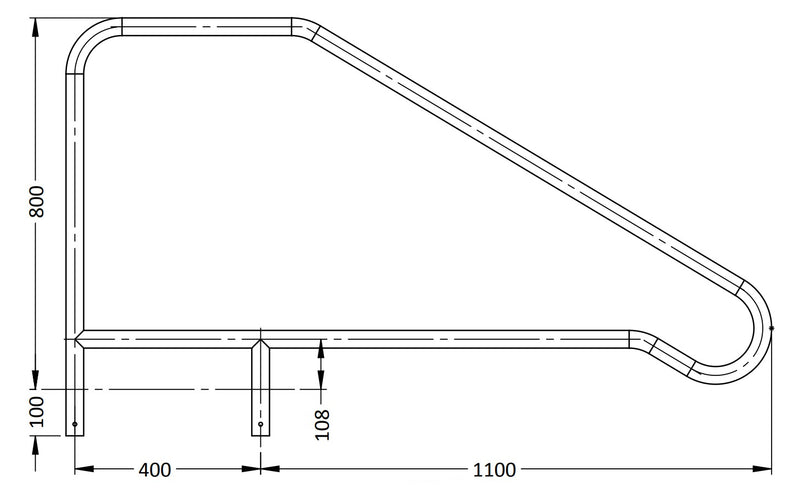 S.R.Smith - Long Sturdy Stair Rail