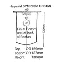 hayward tristar pump basket spx3200m size drawing