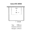 hurlcon bx p300 pump basket 40066 size drawing