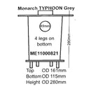 monarch typhoon pump basket me11000821 size drawing