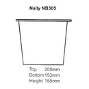 nally deep skimmer basket nb305 size drawing