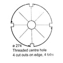 waterco supaskimmer vacuum plate 624084 size drawing