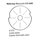 waterway renegade vacuum plate 519 6480 size drawing