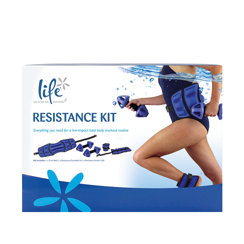 Life - Water Fitness Kit (Swim Trainer Belt, Ankle Weights & Dumbbells)