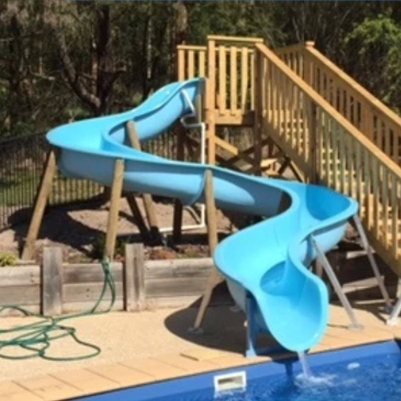 Simple Pool Slide DIY AquaSlide™ - Modular Pool Water Slide (Straight Section)
