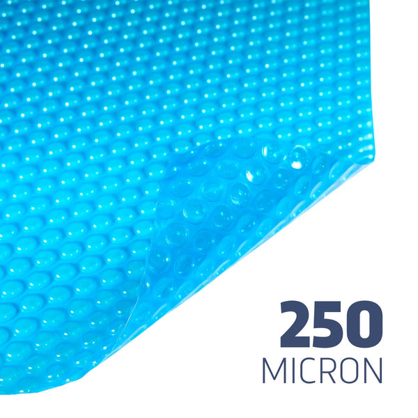 Sterns 3.8m Oval - Pool Blanket (Daisy / Blue / 250 Micron)