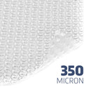 Sterns 3.8m Oval - Pool Blanket (Daisy / Illusion Clear / 350 Micron)