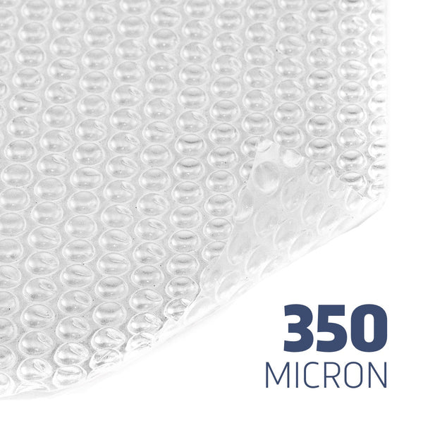 Sterns 3.8m Oval - Pool Blanket (Daisy / Illusion Clear / 350 Micron)