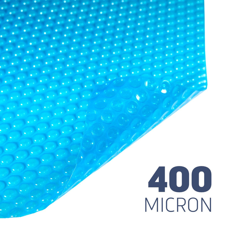 Sterns 3.80 Rectangular Pool Blanket (Daisy / Blue / 400 Micron)