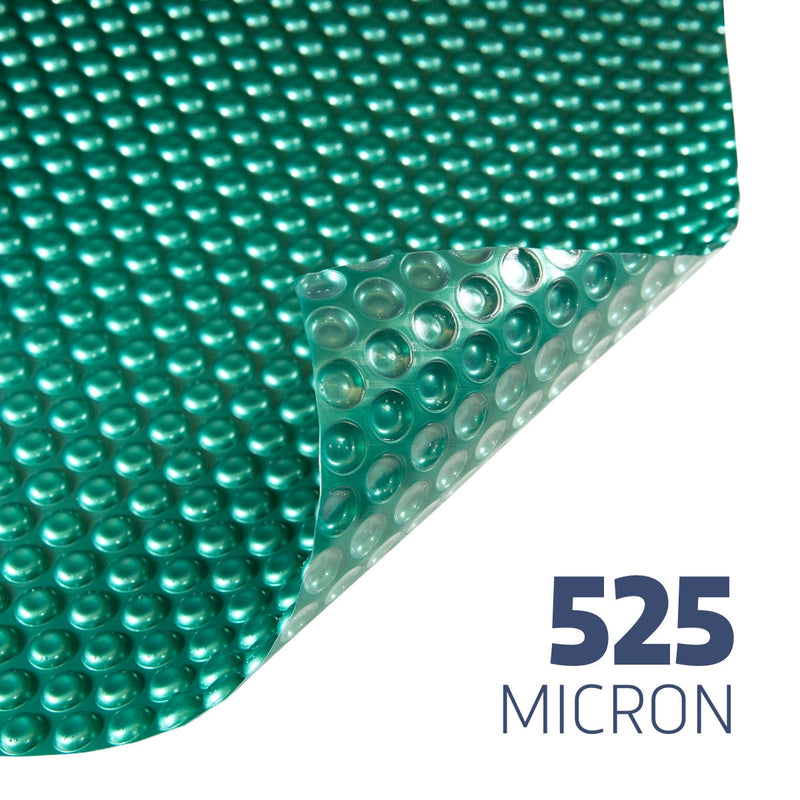 Sterns 3.80 Rectangular Pool Blanket (Daisy / Titanium Blue / 525 Micron)