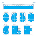 Outback Plunge Pool - Pool Blanket (Illusion Clear / 350 Micron)
