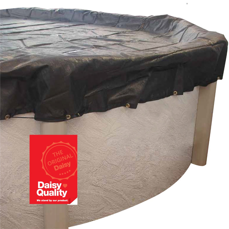 Daisy - PoolKap Above Ground Pool Cover - Oval
