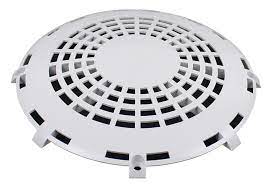 Dega Main Drain Domed Lid White