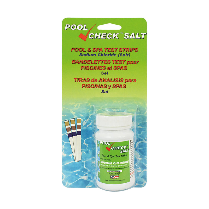 Pool Check - Salt Test Strips