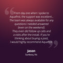 Aspire Above Ground Pool - Keyhole